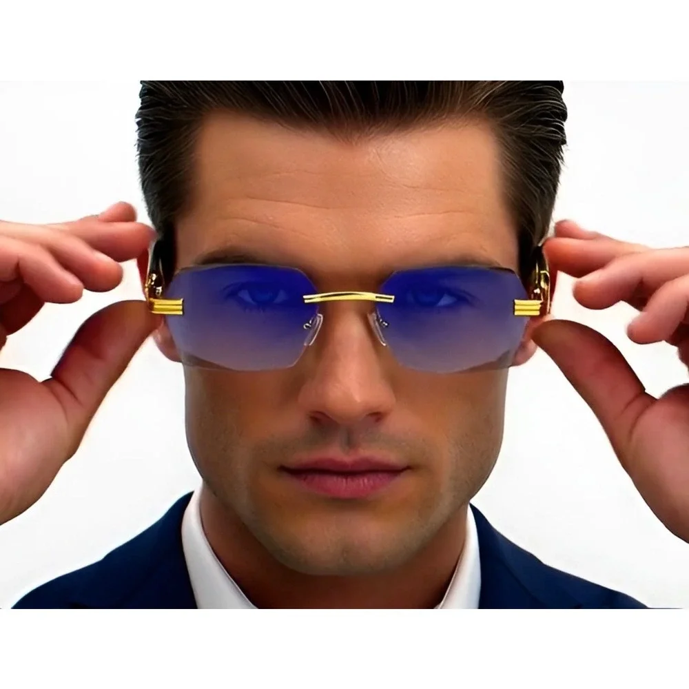 Premium Sunglasses‎ For Men 80's 90's Hip Hop Migos Classy Elegant Sophisticated